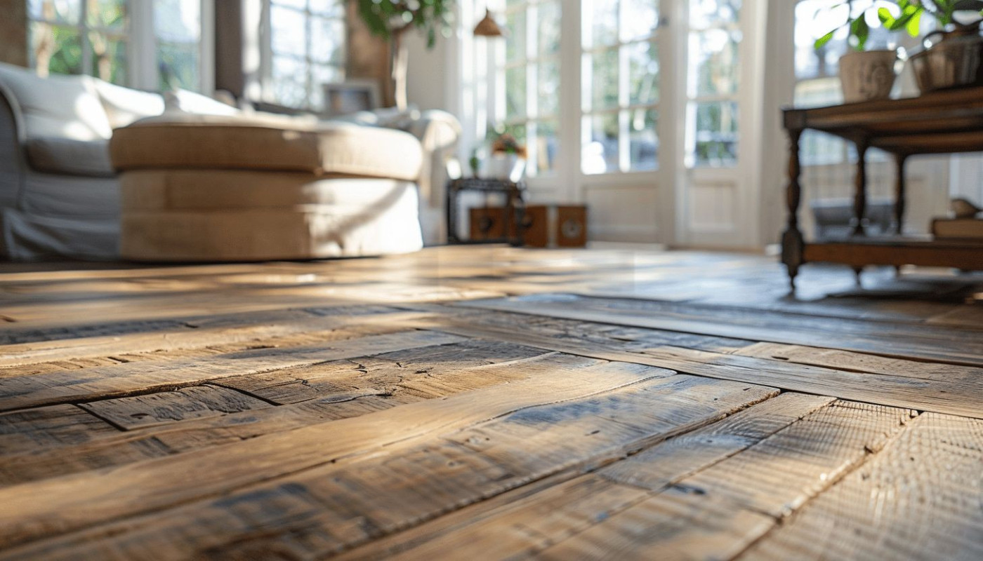 Choisissez un parquet vieilli pour donner un coup de jeune à votre déco !