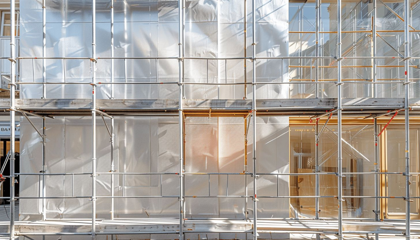 Échafaudage de façade : comment le choisir et bien l'utiliser ?