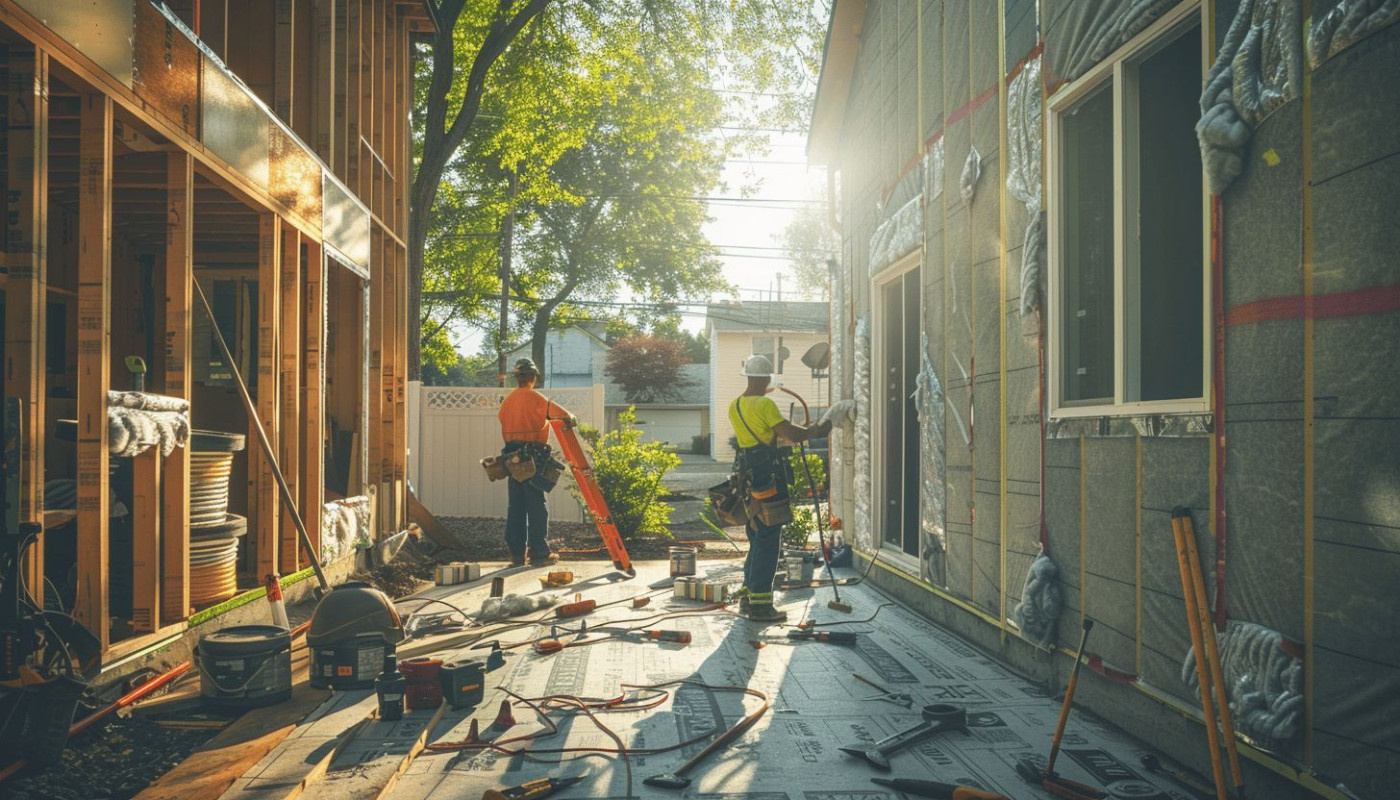 Isolation des murs par l'extérieur : quelle technique utiliser ?