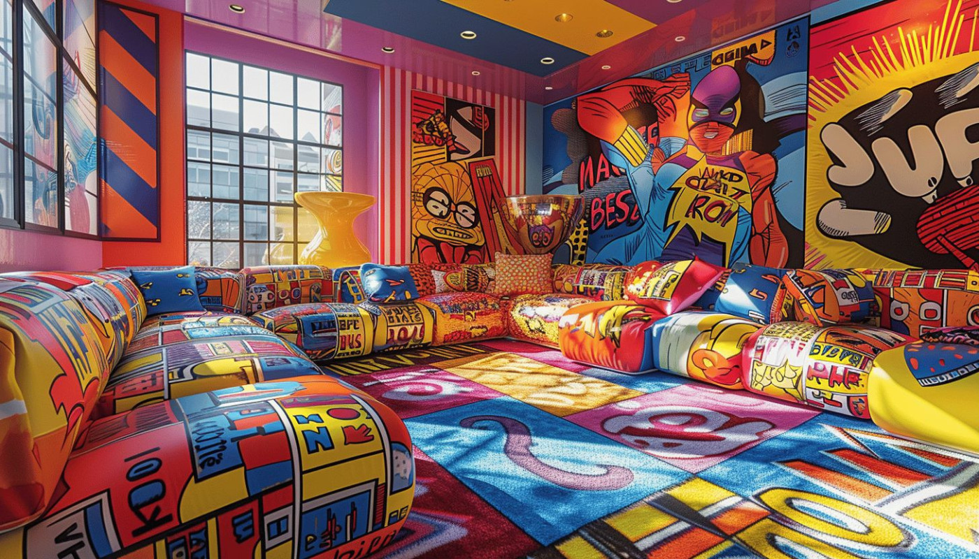 Le Pop Art s'invite dans la déco intérieure !