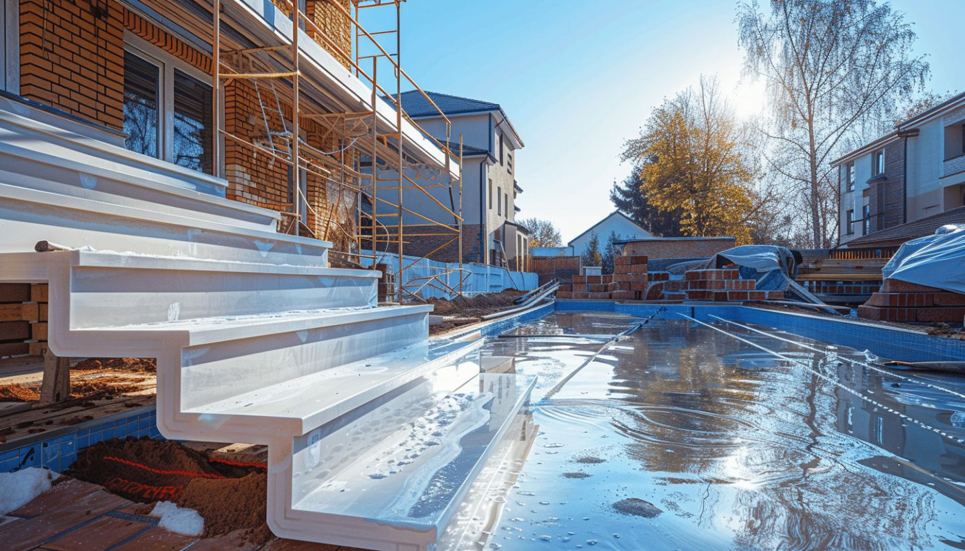 Les étapes de l'installation d'un escalier dans votre piscine