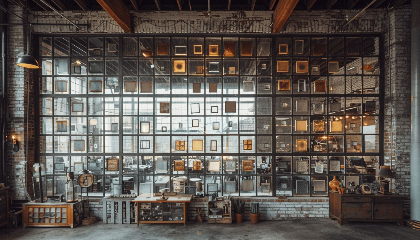 Verrière d'atelier : faut-il préférer des grands ou des petits carreaux ?